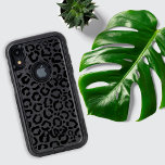 Modern Black White Leopard Animal Print Pattern OtterBox Commuter iPhone XR Case<br><div class="desc">This modern and stylish animal print pattern is perfect for the trendy and stylish fashionista. It features a hand-drawn black and white leopard cheetah print. It's elegant, chic, simple, and fashionable. ***IMPORTANT DESIGN NOTE: For any custom design request such as matching product requests, color changes, placement changes, or any other...</div>