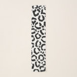 Modern Black White Leopard Animal Print Pattern Scarf<br><div class="desc">This modern and stylish animal print pattern is perfect for the trendy and stylish fashionista. It features a hand-drawn black and white leopard cheetah print. It's elegant, chic, simple, and fashionable. ***IMPORTANT DESIGN NOTE: For any custom design request such as matching product requests, color changes, placement changes, or any other...</div>