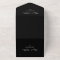 Modern Black White Minimalist Handwriting Wedding 