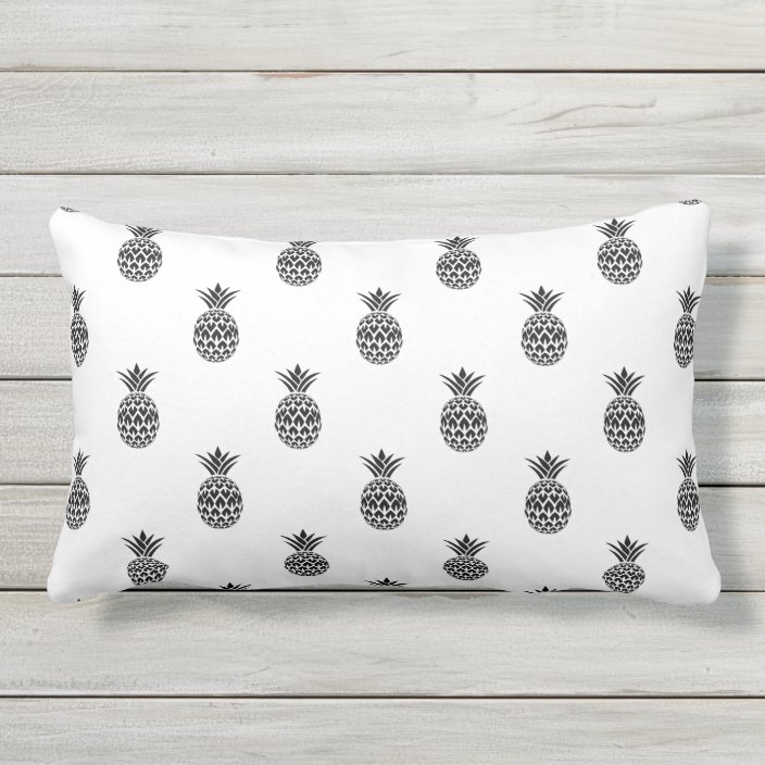 pineapple lumbar pillow