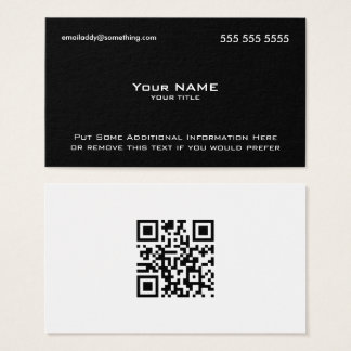 qr code business card