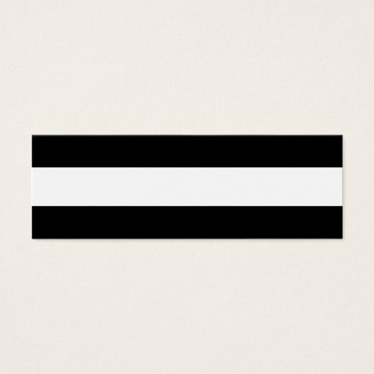 Modern Black White Stripes Pattern (Front)
