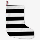 Modern Black White Stripes Pattern