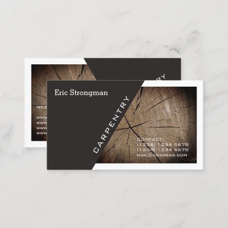 Modern Blend Cover Diagonal And Frame Business Card