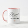 Modern Blessed to be Called Grandma Mother's Day Mug
