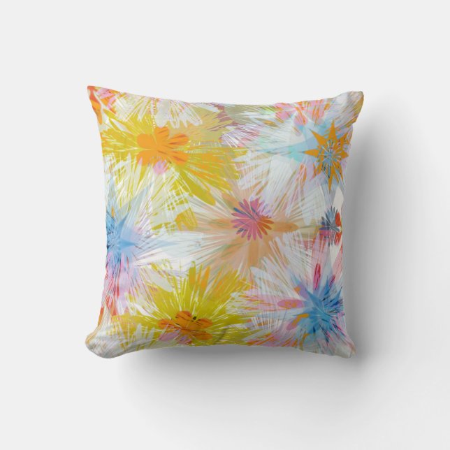 Modern Bloom Pillow (Front)