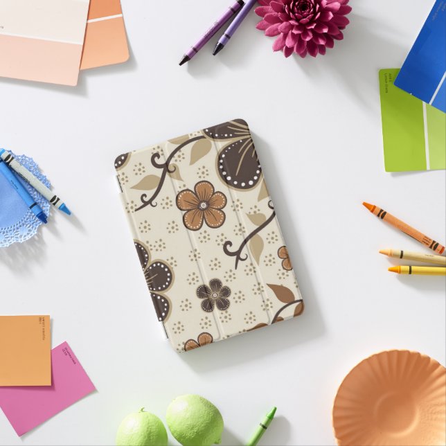 Modern Blooms Abstract iPad Mini Cover (In Situ)