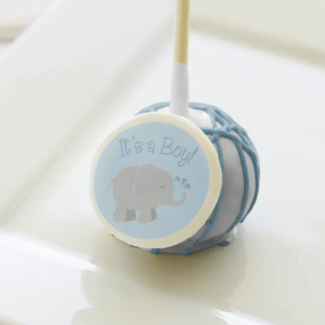Blue Cake Pops for a Baby Boy Shower | NeighborFood