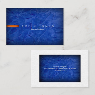 Modern Blue Business Card