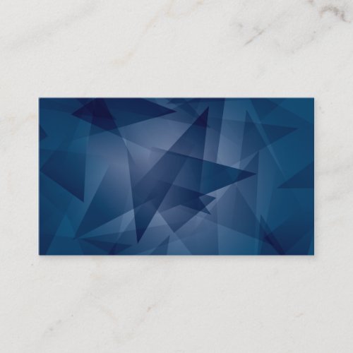 Modern Blue Business Card