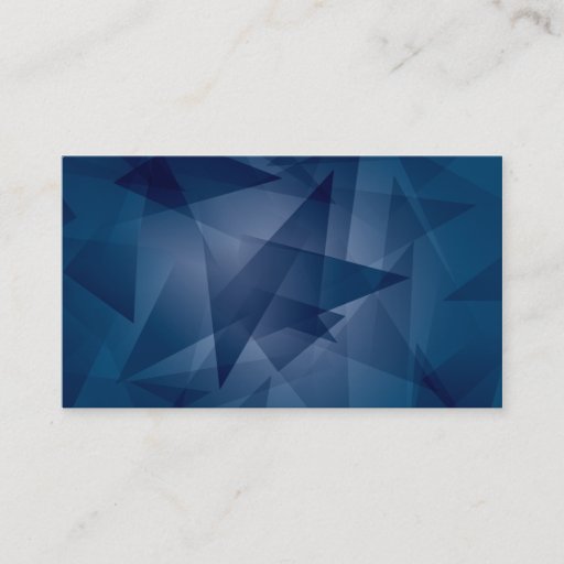 Customizable Modern Blue Business Card
