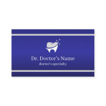 Modern Blue Dental Professional 