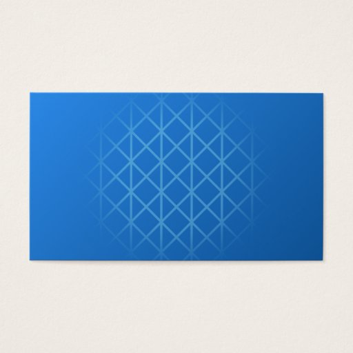 Customizable Modern Blue Design with part grid pattern. Business Cards