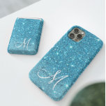 Modern Blue Glitter Sparkles Personalized Name iPhone 11Pro Max Case<br><div class="desc">Introducing our Modern Blue Glitter Sparkles Personalized Name collection, exclusively available on Zazzle! This dazzling product line is perfect for adding a touch of glamour and customization to your everyday essentials. Embrace the modern and glamorous vibes of our Modern Blue Glitter Sparkles Personalized Name collection, available exclusively on Zazzle. With...</div>