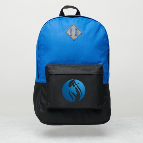 Modern Blue Magic Unicorn Port Authority Backpack