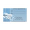 Modern Blue Optometrist Appointment Card