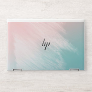 modern blue pink marble HP EliteBook X360 1030 G3 HP Laptop Skin