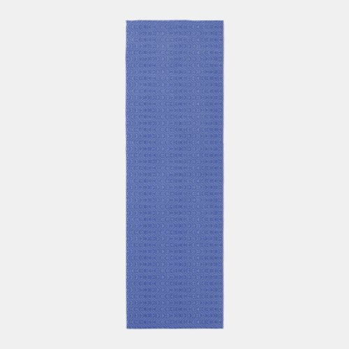 Modern Blue Stripe Pattern Runner