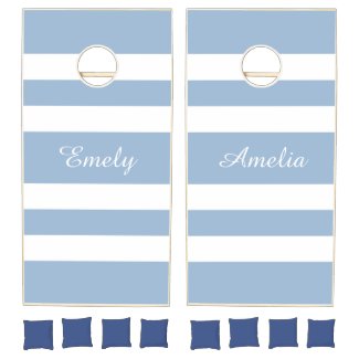 Modern Blue Stripes Names