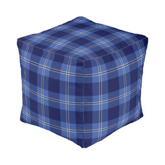 Modern Blue Tartan Plaid Pattern