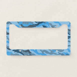 Camo Camouflage License Plate Frames & Covers