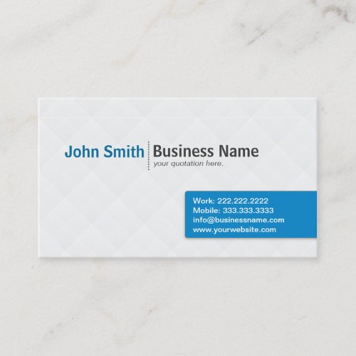 Simple Modern Office business card