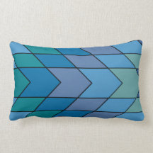 Modern Blues, and purple chevron pattern