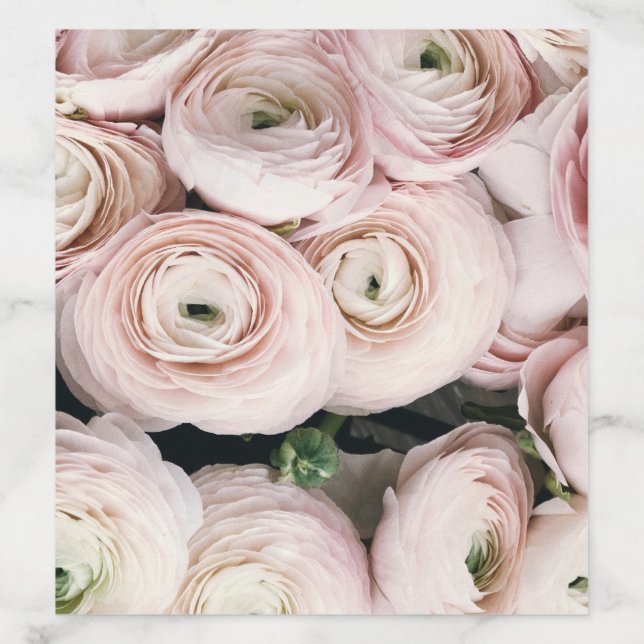 Modern Blush pink photo buttercup wedding Envelope Liner (Design)