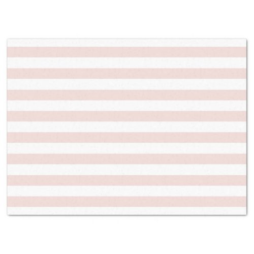 Modern blush pink white stripes elegant girly chic tissue paper