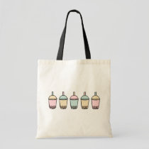 Modern Boba Tote Bag