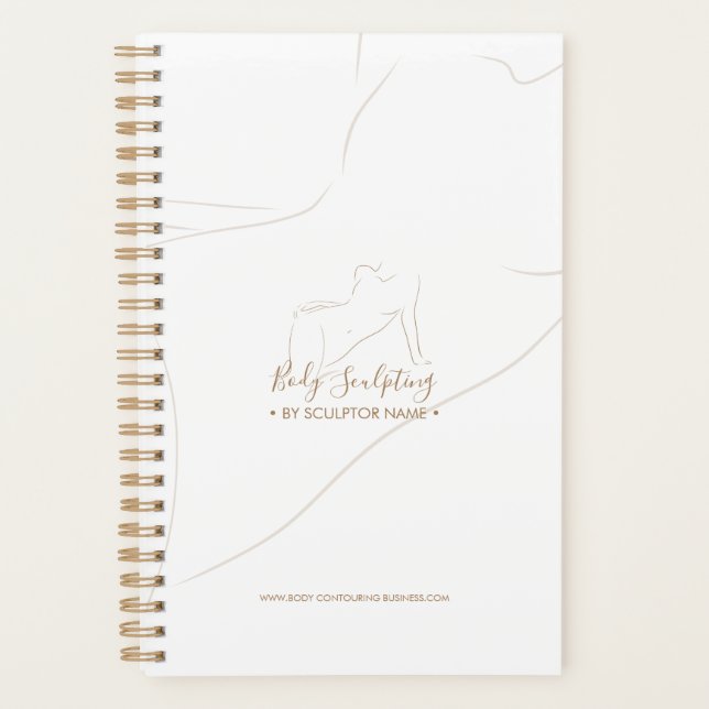 Modern Body sculpt contour bronz tan Planner (Front)