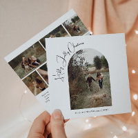 Modern Boho Arch Holly Jolly Christmas Seven Photo