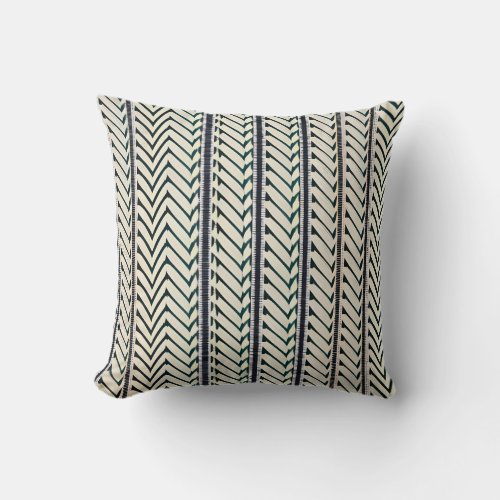 Modern Boho Arrow Pattern Throw Pillow