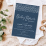 Modern Boho Baby Shower | Lake Blue Invitation