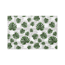 Modern Boho Botanical Leaves Pattern