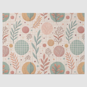 Modern Boho Botanical Minimalist & Geometric Tissue Paper