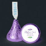 Modern Boho Floral  Hershey®'s Kisses®<br><div class="desc">They are designed in a boho style and showcase pastel rainbow feathers on a captivating blue watercolor background. These candy favors blend vibrant colors and a serene aesthetic effortlessly,  making them a perfect way to personalize your items or party decor.</div>