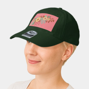  Modern Boho Floral Pink Women's 47 Brand Hat