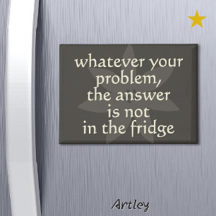 Modern Boho Flower Weight Loss Motivational Fridge Magnet