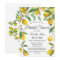 Modern Boho Lemon Summer Bridal Shower Invitation