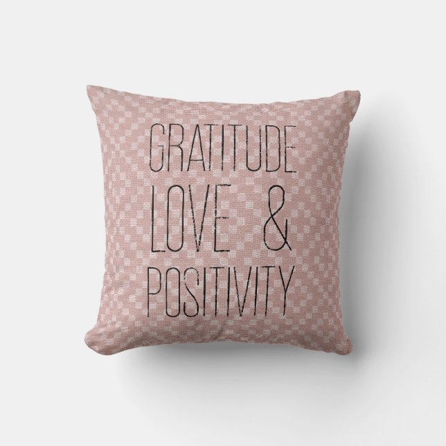 Modern Boho Mud Cloth Style Tribal | Antique pink Throw Pillow (Front)