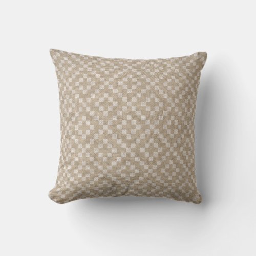 Modern Boho Mud Cloth Style Tribal  Throw Pillow