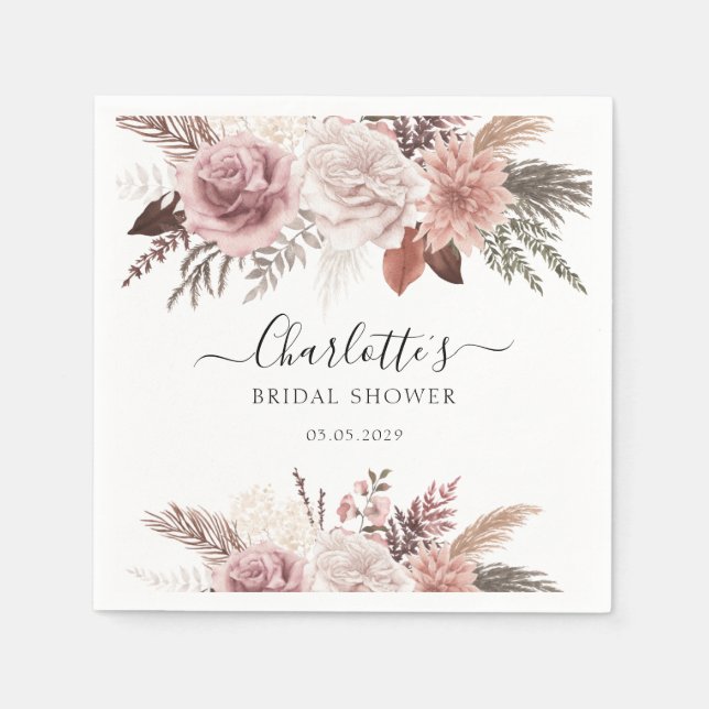 Modern Boho Napkins (Front)