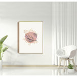 Modern Boho pastel wall art<br><div class="desc">Decorate your lonely walls with a modern
and abstract poster that looks great in 
any room.You can choose a different size 
and even add a frame.
This item is a part of the "Golden Abstract Boho" collection
where you can find lots of abstract poster designs.</div>