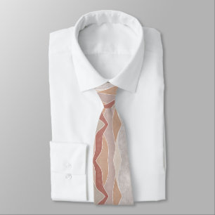 Modern Boho Pattern Neck Tie