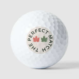 Modern Boho Sage Terracotta Wedding Favors Golf Balls