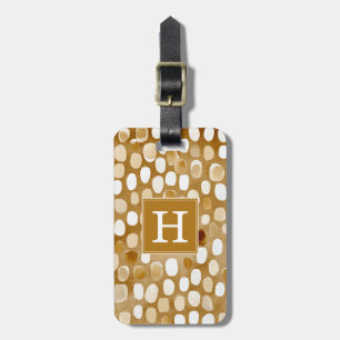 Modern Boho Texture Luggage Tag
