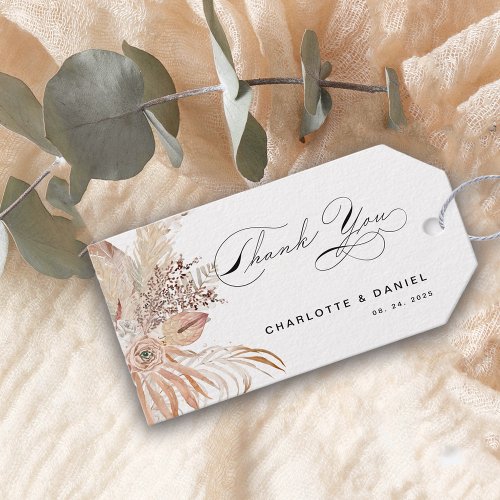 Modern Boho Whimsical Calligraphy Script Gift Tags