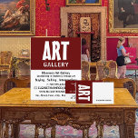 Modern Bold, Art Dealer, Gallery Flyer<br><div class="desc">Modern Bold,  Art Dealer,  Gallery Advertising Flyer by The Business Card Store.</div>