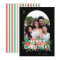 Modern Bold Floral Merry Christmas Arch Photo